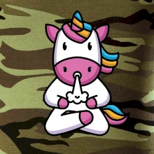 Yoga fučiaci jednorožec