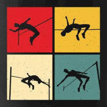 Skok do výšky vintage