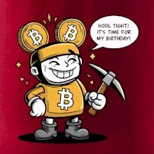 Hodl tight, it's time for my birthday!