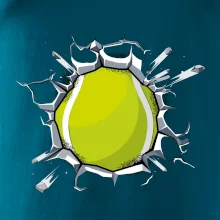 Tenisová loptička v triku