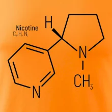 Molekulárna štruktúra Nikotín