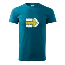 Párová turistická značka žlutá