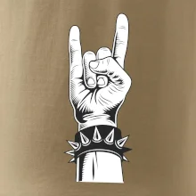 Rock ruka s náramkom Rock ruka s náramkom