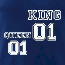 King - Queen - 01 dres (čiernobiela)