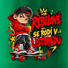 Novembroví rebeli sa rodia na skateboarde