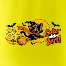 Cukor alebo žart - čierna mačka na metle