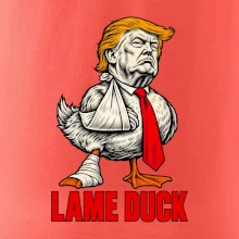 Donald Trump lame duck rytina