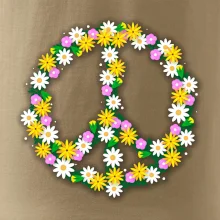 Peace symbol margaréty