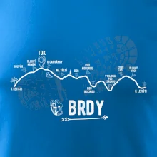 Profil kopců - Brdy