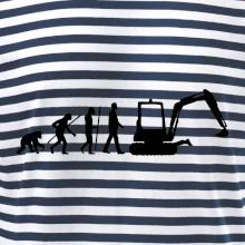 Evolúcia bager malý Evolúcia bager malý