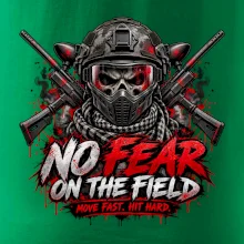 Lebka bojovníka – No Fear paintball