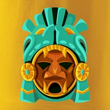 Mayová maska mätová