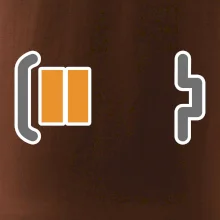 Rodinné tričká - batéria - otecko