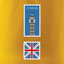 Londýn známka farebná