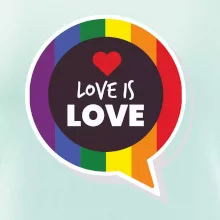 Love is love bublina