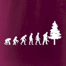 Evolúcia drevorubač - píla a strom