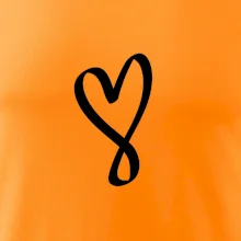 Srdce nekonečno na prsník