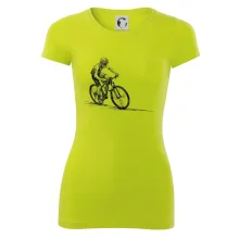 MTB kreslený cyklista MTB kreslený cyklista