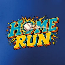 Home run komiksový nápis