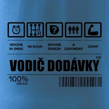 Čiarový kód - Vodič dodávky Čiarový kód - Vodič dodávky