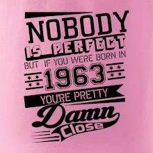 Nobody is perfect - 1963