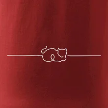 Mačka linka kreslená