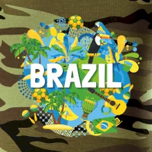 Brazília Farebný obrázok