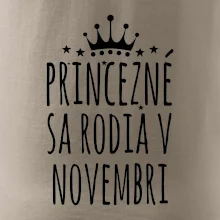Princezné sa rodia v novembri