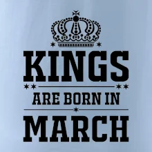 Kings are born in March