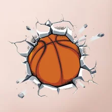 Basketbal lopta v triku