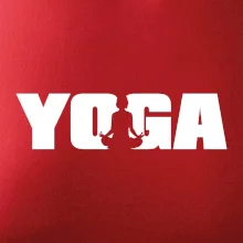 Yoga nápis Yoga nápis