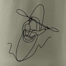 Kajak zhora jedným ťahom