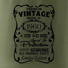 Vintage Etiketa - 1960