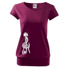 Husľový kľúč gitara