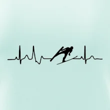 EKG skoky na lyžiach