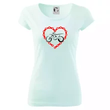 Moto srdce reťaz - enduro