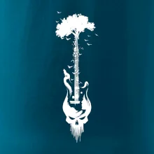 Gitara strom a lebka