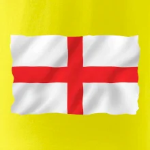 Anglická vlajka vejúca