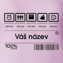 Čárový kód - Vlastní text