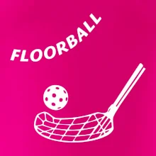Floorball nápis šikmo