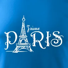 Paris nápis Eiffelovka rovný