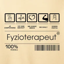 Čiarový kód fyzioterapeutka