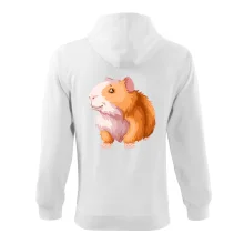 Morča - kreslené, bielo oranžové