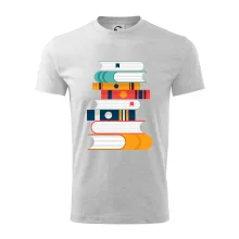 Knihy flat design Knihy flat design