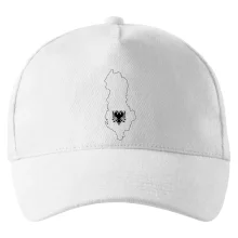 Albánsko obrys mapa