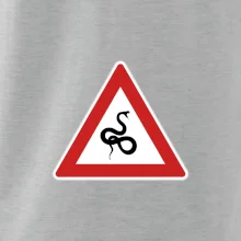 Dopravná značka - Pozor had