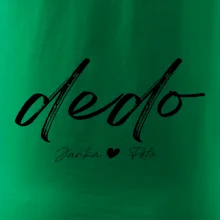 Dedo - tričko menami detí písacie písmo