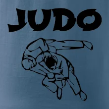 Judo nápis + postavy