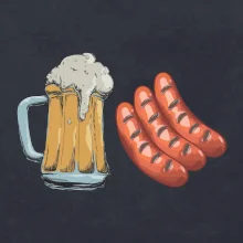 Pivo a klobása Pivo a klobása