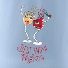 Best wine friends dancing (Pecka design)
